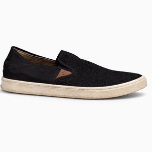 OluKai Women’s Pehuea Slip-On Convertible Mule Black Casual Mesh Shoes Size 8.5‍